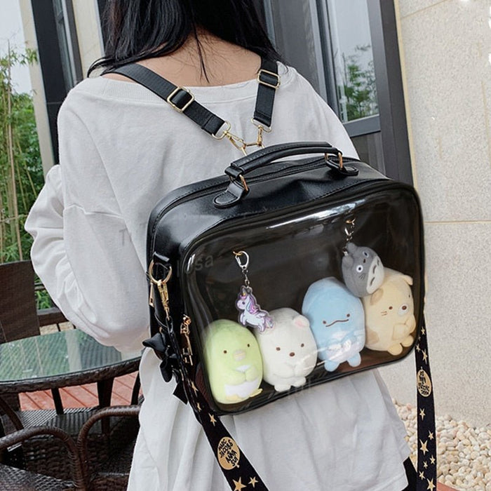 Black Ita Messenger Bag - Backpack Ita Backpacks