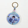 58/75mm Round Badge Protector Sleeve Hanging Charm for Goods Display