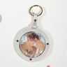 58/75mm Round Badge Protector Sleeve Hanging Charm for Goods Display