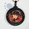 58/75mm Round Badge Protector Sleeve Hanging Charm for Goods Display