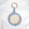 58/75mm Round Badge Protector Sleeve Hanging Charm for Goods Display