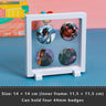 Badge Pin Display Frame and Storage Stand