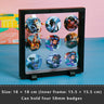 Badge Pin Display Frame and Storage Stand