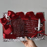 Black & Red Ita Bag DIY Materials Kit