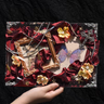 Black & Red Ita Bag DIY Materials Kit
