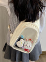Cute 20cm Doll Ita Bag Transparent Chest Bag
