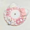 Cute Lace-Trimmed Devil Rosette Badge Decoration for Ita Bags