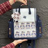 Cute School Style Large-Capacity Ita Backpack for Plush Dolls