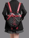Gothic Style Apple-Shaped Ita Backpack