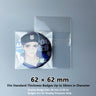 High-Transparency Resealable Badge & Trading Card Storage Bags
