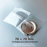 High-Transparency Resealable Badge & Trading Card Storage Bags