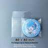 High-Transparency Resealable Badge & Trading Card Storage Bags