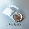 High-Transparency Resealable Badge & Trading Card Storage Bags