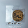 High-Transparency Resealable Badge & Trading Card Storage Bags