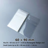 High-Transparency Resealable Badge & Trading Card Storage Bags