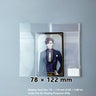 High-Transparency Resealable Badge & Trading Card Storage Bags