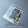 High-Transparency Resealable Badge & Trading Card Storage Bags