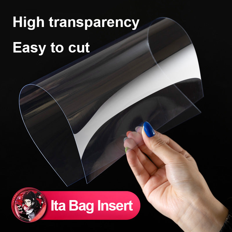 Ita Bag Insert DIY Material PVC Transparent Panel – Ita Bag Shop