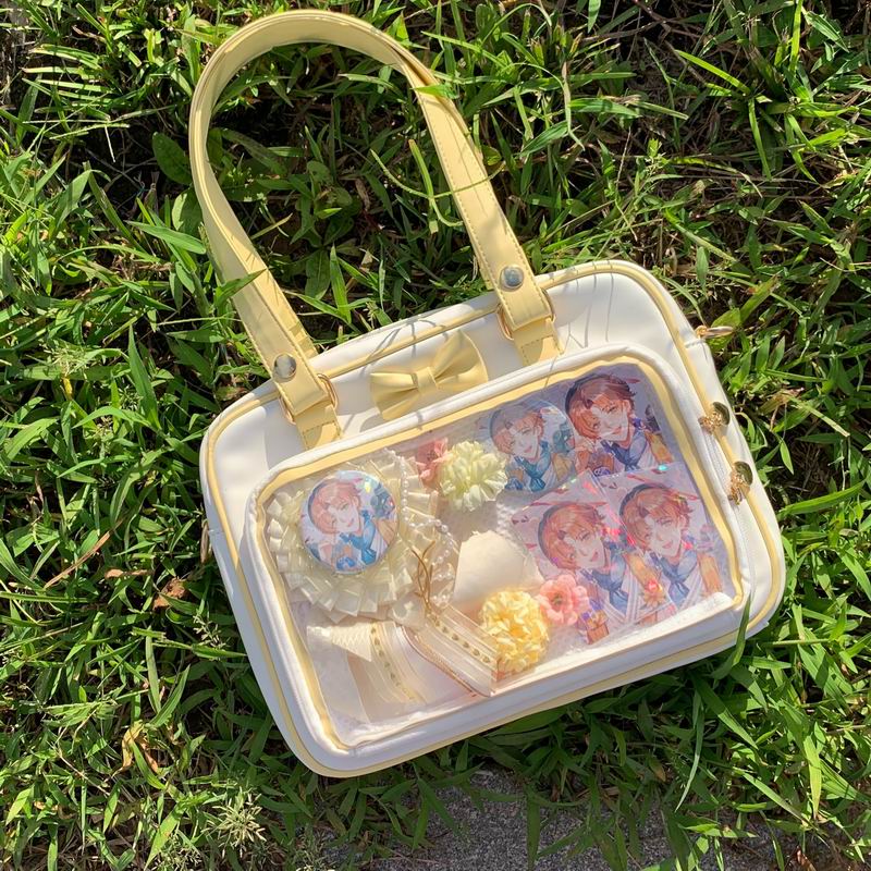 CoolChange Ita bag, Japanese shoulder bag for Otakus, Itabag bag with transparent window, 25 x 29 cm, black, colour: black CoolChange Ita bag, Japanese shoulder bag for Otakus, Itabag bag with transparent window, 25 x 29 cm, black, colour: black