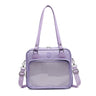 Kawaii Bear, Rabbit, Cat Square Student Ita Bag