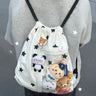 Large-Capacity Star Drawstring Ita Bag