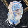 Ita Bag Rosette Ribbon Badge Display 75mm
