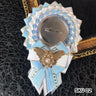 Handmade Ita Bag Rosette Ribbon Accessory Ornament 58mm