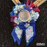 Handmade Ita Bag Rosette Ribbon Accessory Ornament 58mm