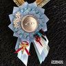 Handmade Ita Bag Rosette Ribbon Accessory Ornament 58mm