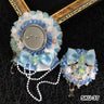Handmade Ita Bag Rosette Ribbon Accessory Ornament 58mm