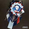 Handmade Ita Bag Rosette Ribbon Accessory Ornament 58mm