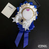 Handmade Ita Bag Rosette Ribbon Accessory Ornament 58mm