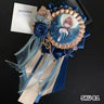 Handmade Ita Bag Rosette Ribbon Accessory Ornament 58mm