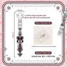 Gothic Fork-Style Acrylic Magnetic Badge Display Stick