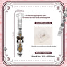Gothic Fork-Style Acrylic Magnetic Badge Display Stick