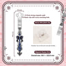 Gothic Fork-Style Acrylic Magnetic Badge Display Stick