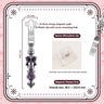 Gothic Fork-Style Acrylic Magnetic Badge Display Stick