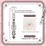Gothic Fork-Style Acrylic Magnetic Badge Display Stick