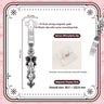 Gothic Fork-Style Acrylic Magnetic Badge Display Stick