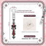 Gothic Fork-Style Acrylic Magnetic Badge Display Stick