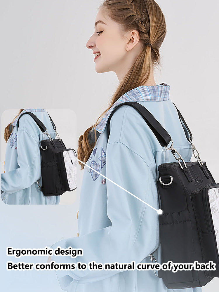 Multi-Purpose Ita Backpack – 3-Way Crossbody and Shoulder Bag – Ita Bag ...