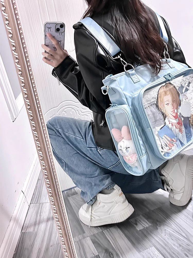 Multi-Purpose Ita Backpack – 3-Way Crossbody and Shoulder Bag