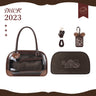 Pu Handbag Crossbody Daily Ita Bag Pin Bag 20cm Doll Bag