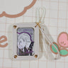 Rectangular Badge Display Hanging Charm
