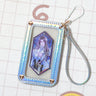 Rectangular Badge Display Hanging Charm