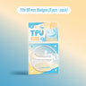 TPU Ita Bag Badge Protector Sleeve, Pin Storage Case for Badges