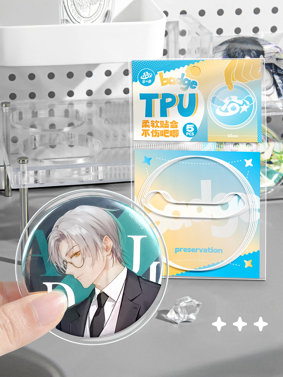 TPU Ita Bag Badge Protector Sleeve, Pin Storage Case for Badges – Ita ...
