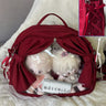 Theater-Style Plush Doll Ita Backpack