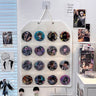 Wall-Mounted Badge Display Rack