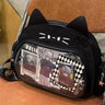 Sac à dos Y2K Japan Silver Cat Pin's